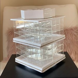 NEW Zahra Beauty White Rhinestone Accent 81 Slot